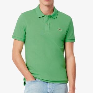 Lacoste Classic Green Polo for Men